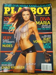 Picture of Playboy April 2008 WWE Maria Kanellis DIVA Chad Kroeger 