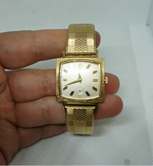 Picture of Vintage 10k rolled gold plate bulova g801077 automatic watch MINT 
