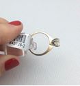 Picture of 14kt yellow gold ring size 6.5 1.9 gr with 0.60 pts carat round diamond 843726-2