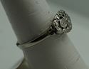 Picture of 10KT WHITE GOLD RING 2.5GR W 3 SMALL DIAMONDS SIZE 7 VERY GOOD CONDITION. PRE OWNED . 849989-1.